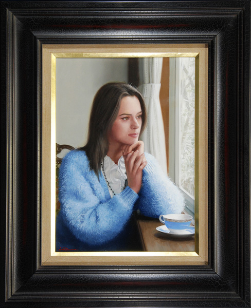 清水悦男 「Silent Forest」 油彩4号｜【Arts Ship】のむら画廊