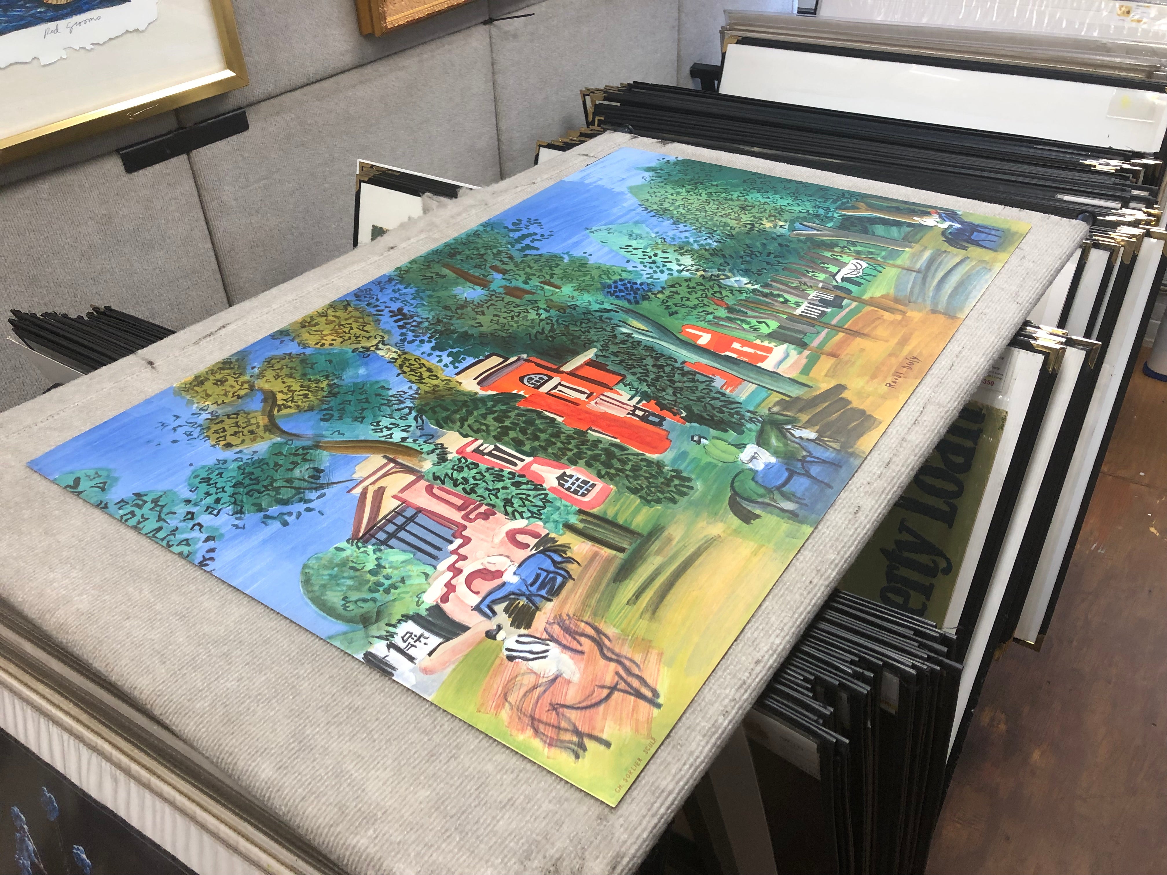 RAOUL DUFY Paddock-Deauville, 1960 – ArtWise