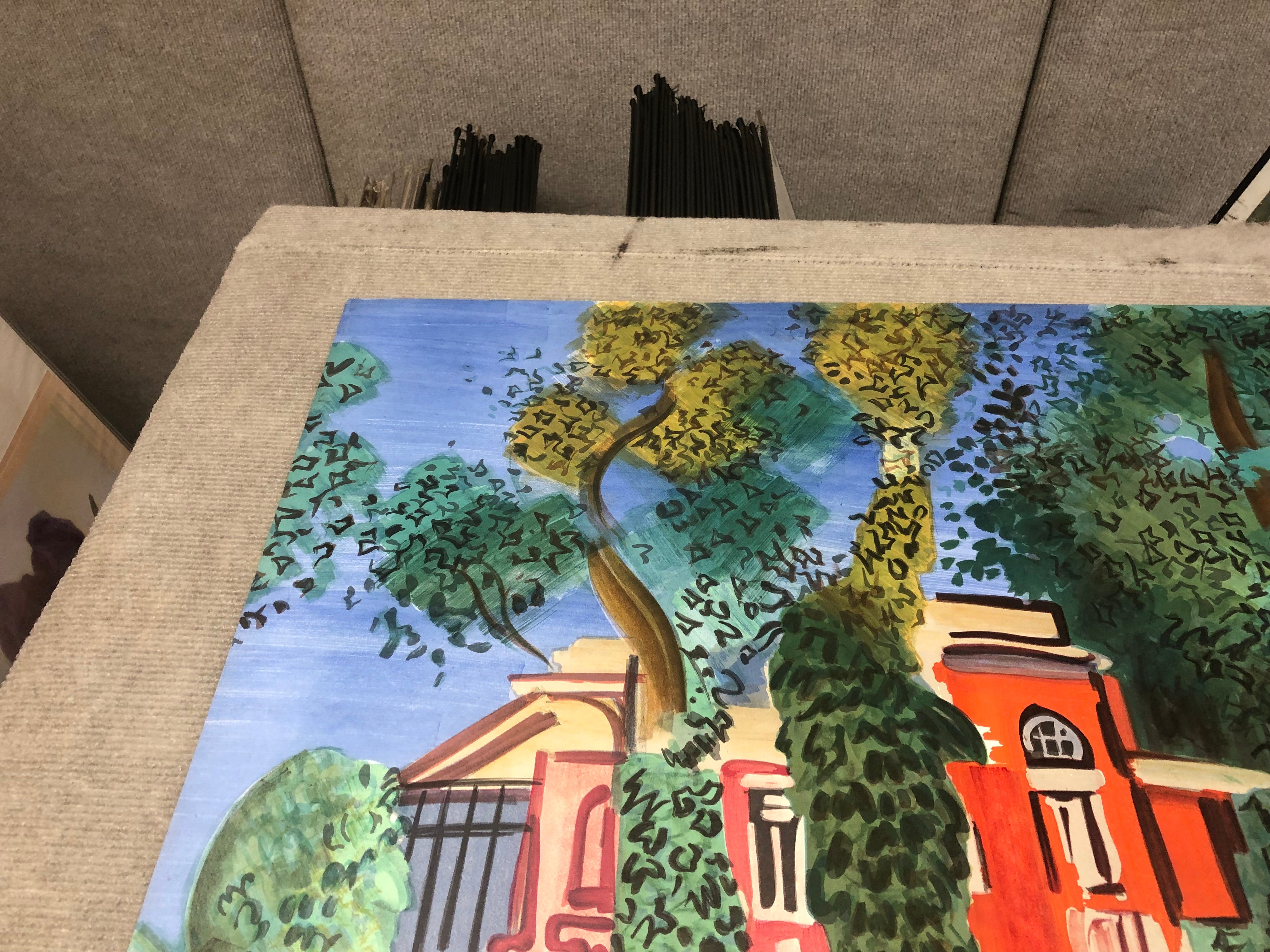 RAOUL DUFY Paddock-Deauville, 1960 – ArtWise