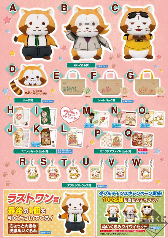 TIGER & BUNNY-The Rising-×RASCAL 一番くじ賞品ラインナップ公開