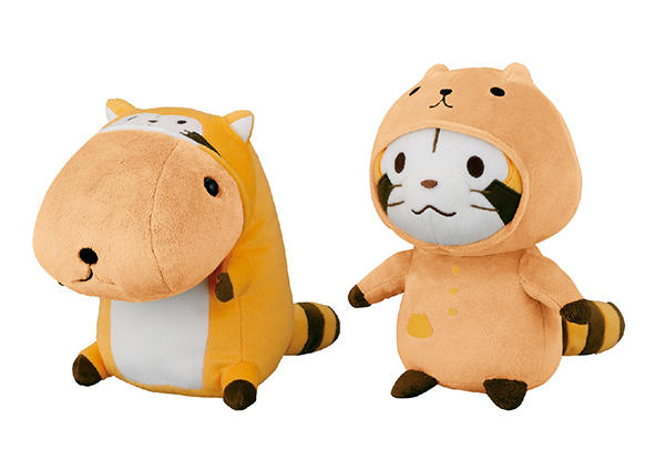 カピバラさん×ラスカル」でっかいぬいぐるみ 9月中旬に登場