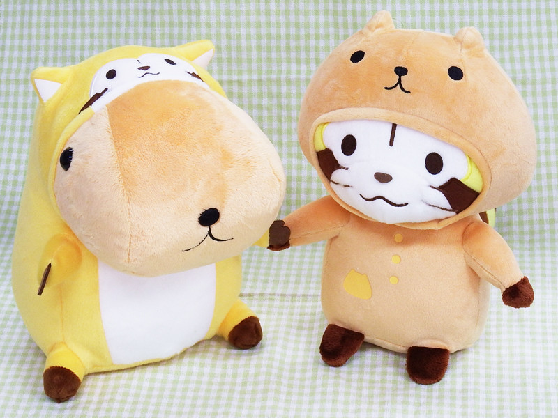カピバラさん×ラスカル」でっかいぬいぐるみがクレーンゲーム景品