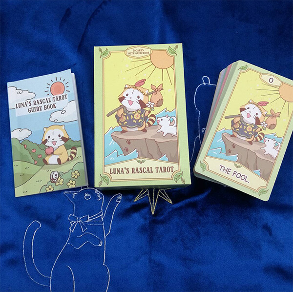 ラスカルのタロットカード「Luna's Rascal Tarot（ルナズ・ラスカル