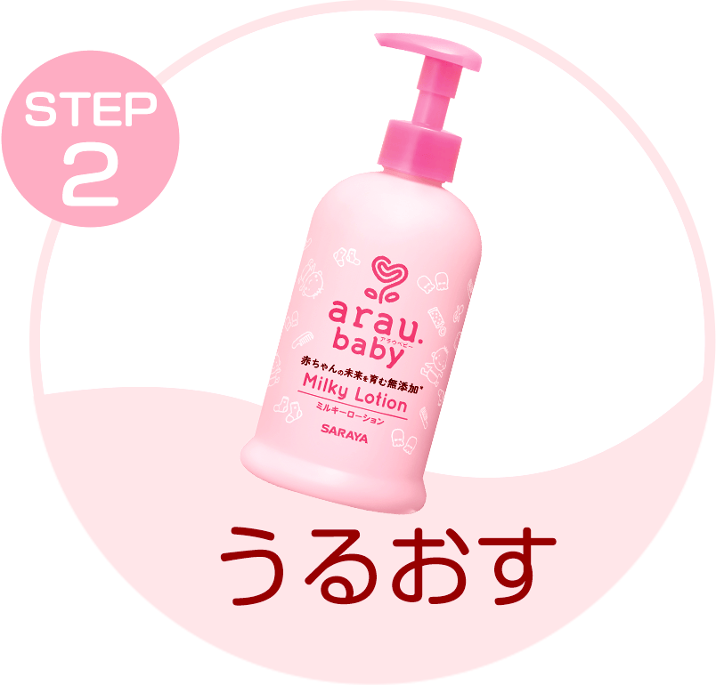 アラウ.ベビー ミルキーローション | 製品情報 | アラウ.ベビー | 無
