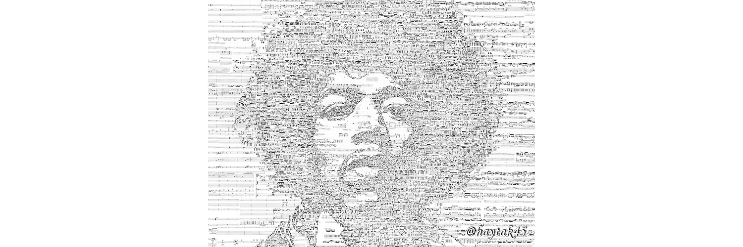 音符で描いた「偉人の肖像」が話題に | ARBAN