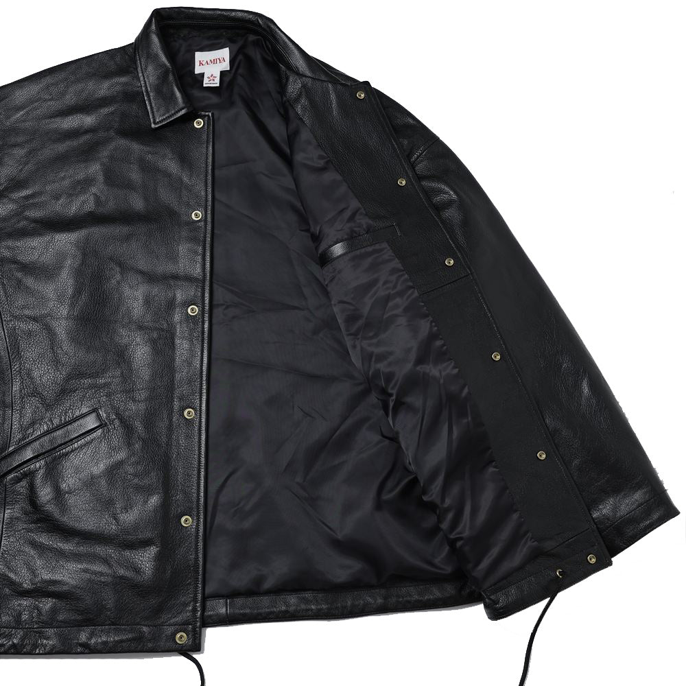 KAMIYA(カミヤ) - Leather Coach Jacket – Area