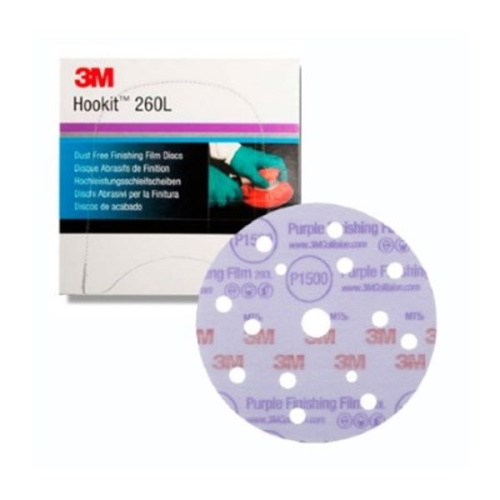3M 51154 260L Hookit P1500 Disk Zımpara 150mm – Arıcı Boya A.Ş.