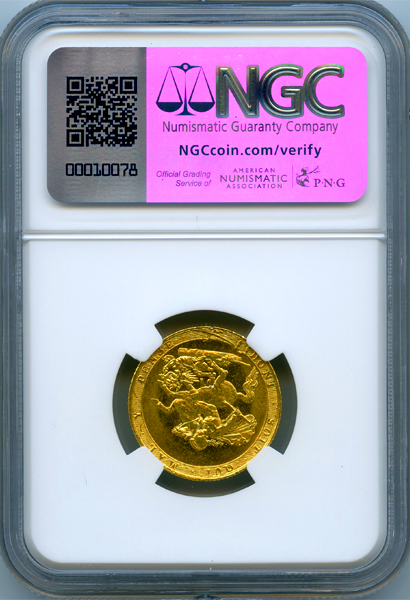 イギリス ジョージ3世 1817年 ソブリン 金貨 NGC MS63 | ARK NUMISMATICS