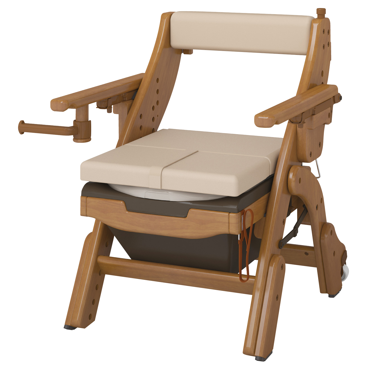 折りたたみ家具調トイレ ※生産終了 | 【安寿】の介護用品 | アロン化成