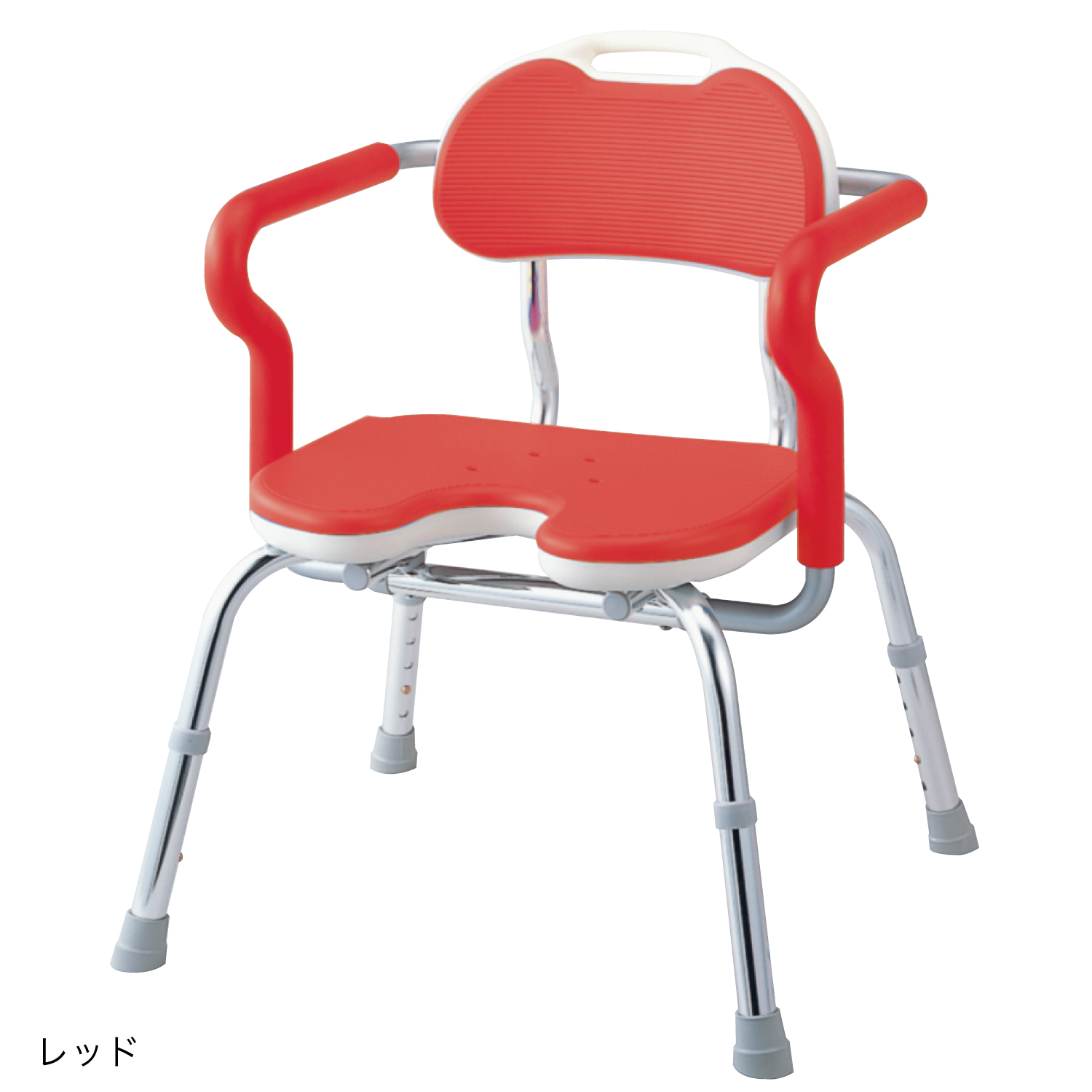 ひじ掛け付シャワーベンチ RE-Uワイド | 【安寿】の介護用品 | アロン化成