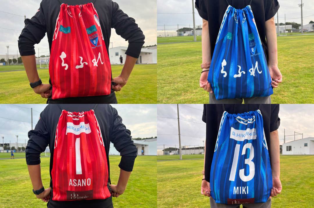 2025／26プレーヤーズグッズ第1弾」ユニフォーム柄ナップサック受注