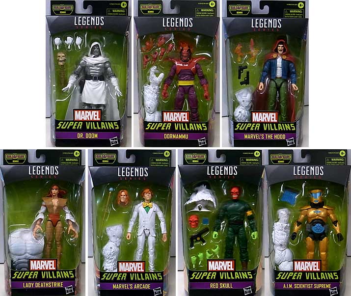 ASTRO ZOMBIES | HASBRO MARVEL LEGENDS 2021 SUPER VILLAINS WAVE 1