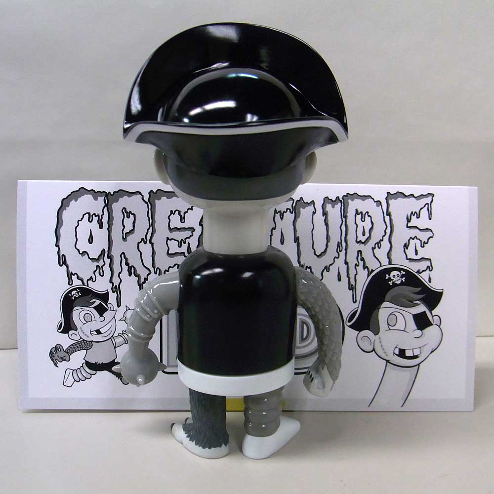 ASTRO ZOMBIES | CREATURE BAZAAR ソフビ CREATURE KID モノクロ Ver.