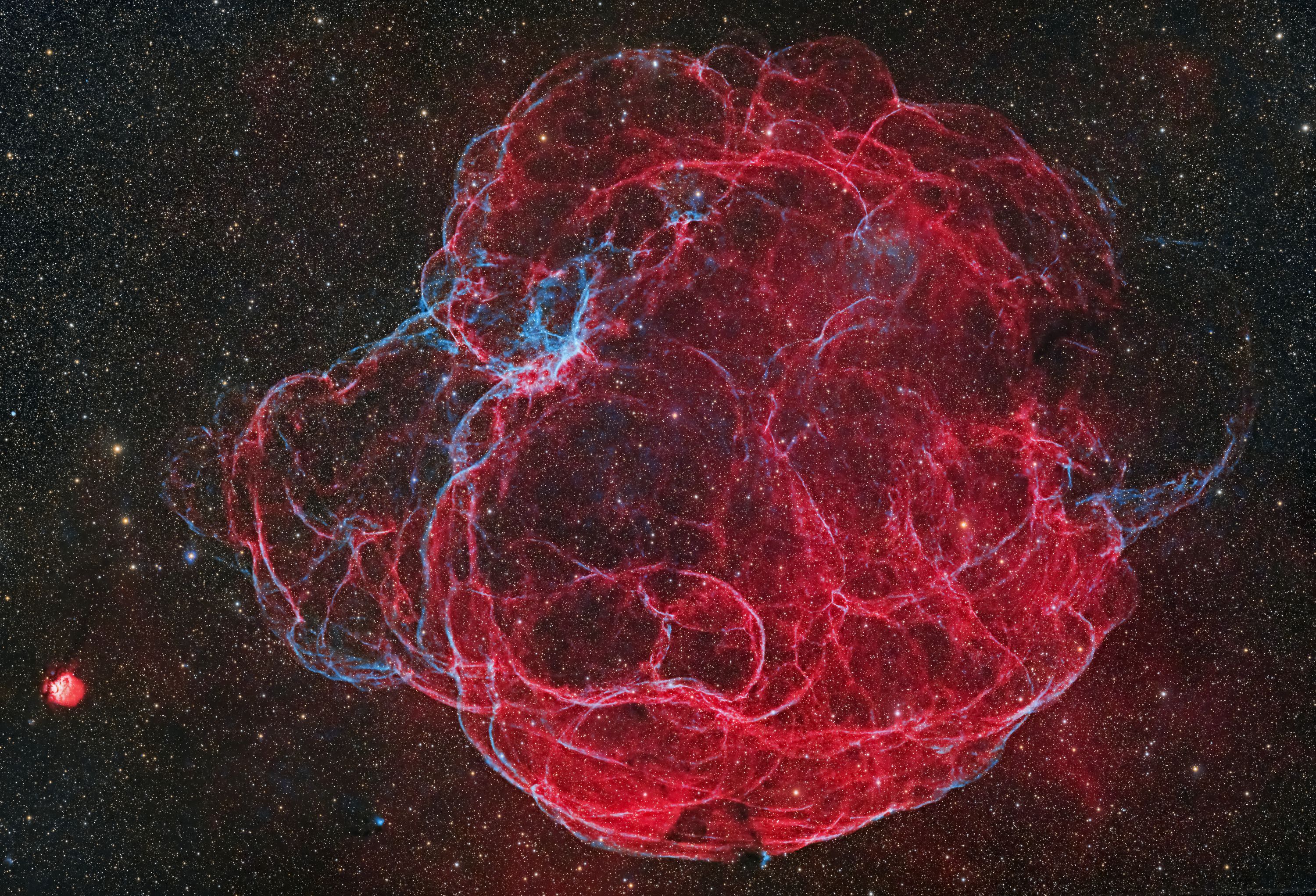 117882: Sh2-240 スパゲティ星雲 (おうし座 超新星残骸) by T-Kagawa