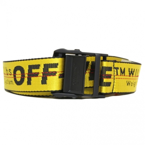 INDUSTRIAL BELT YELLOW NO COLOR ロングベルト ガチャベルト|OFF