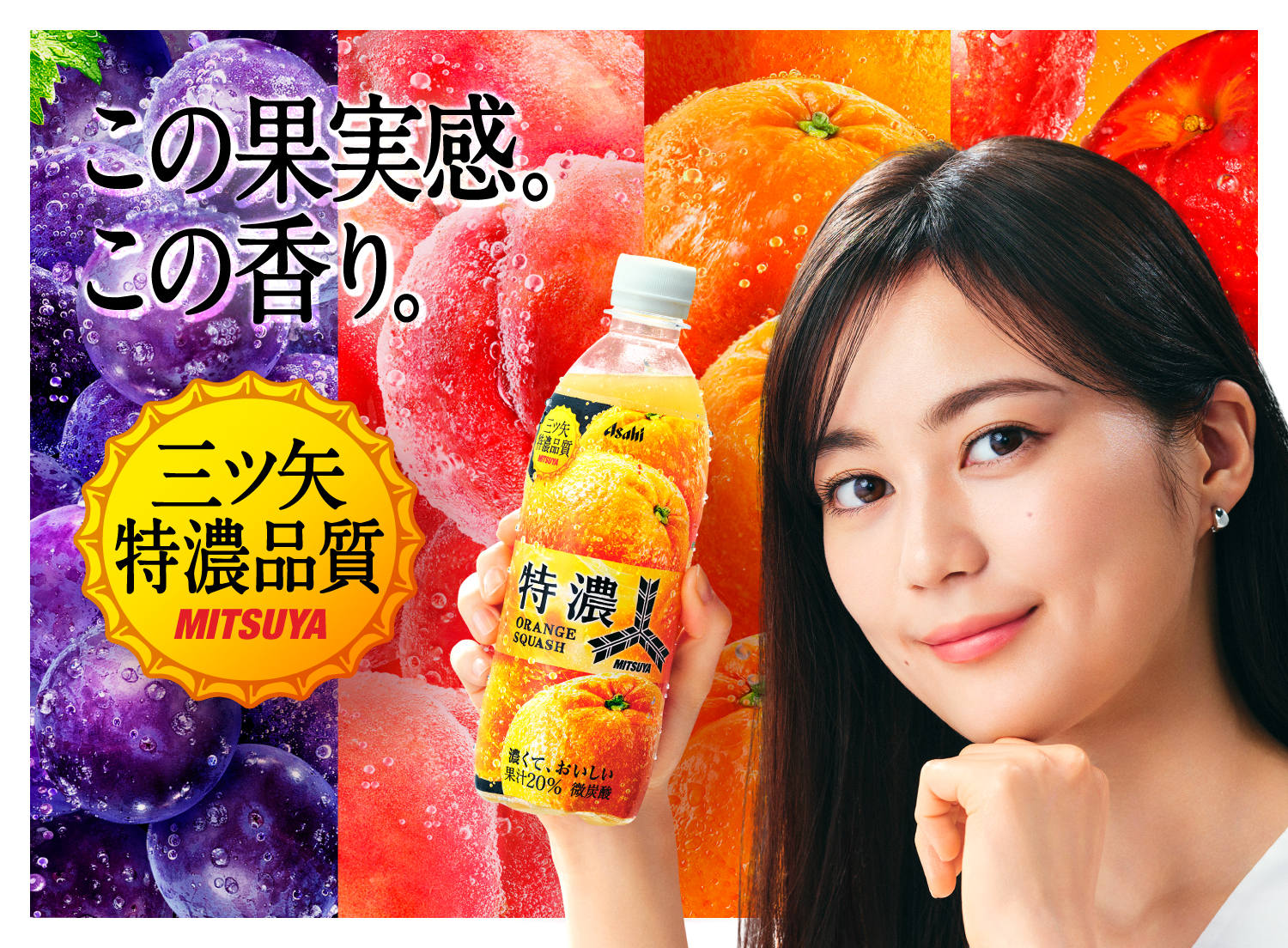 三ツ矢 特濃品質｜三ツ矢サイダー｜アサヒ飲料