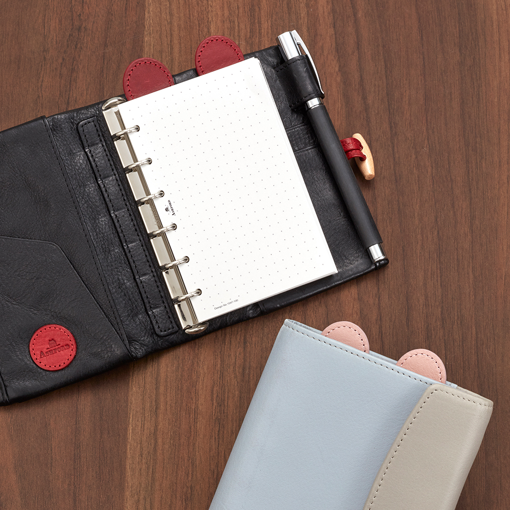 クマ耳リフィル MINI6 [1596] 手帳の中身(サイズ別) ASHFORD