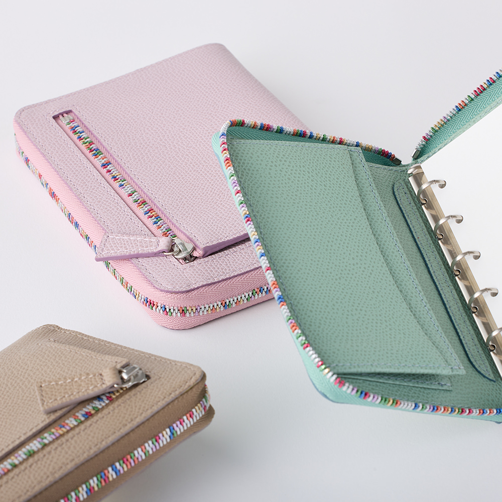 レインボーブリス MICRO5 11mm zip [2139] システム手帳商品一覧 ASHFORD