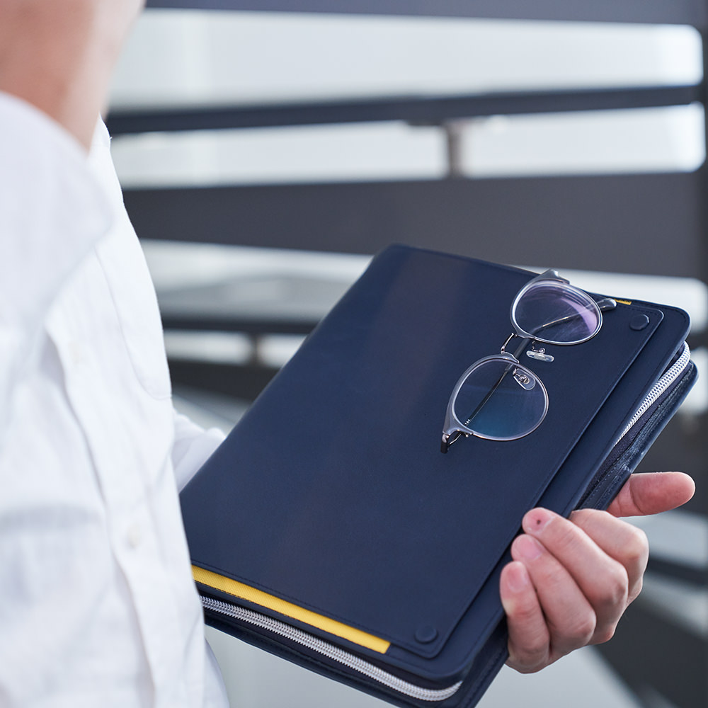 レーニエクラッチジャケット A5zip25mmリフィルパッド[3707] システム