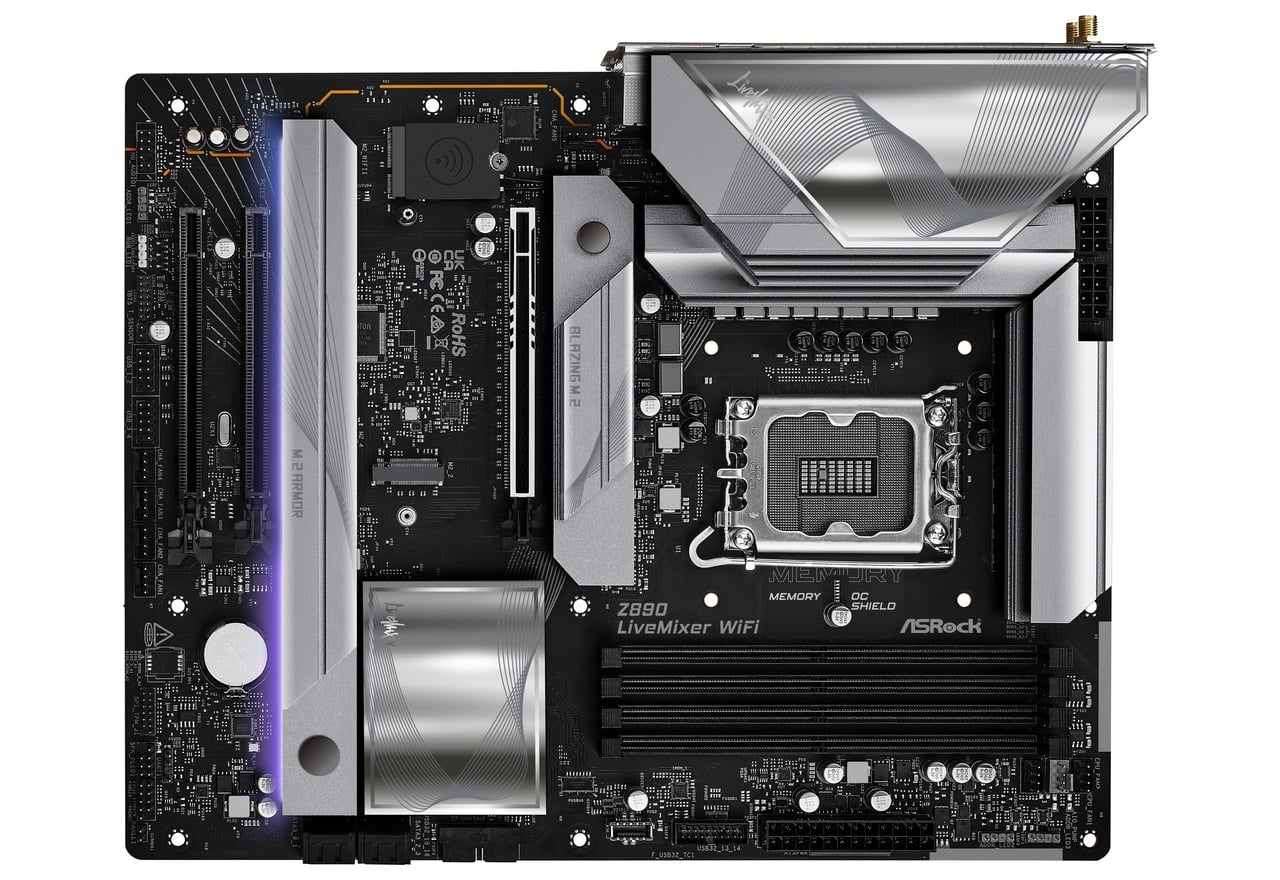 Z890 LiveMixer WiFi | ASRock マザーボード Intel Z890チップセット