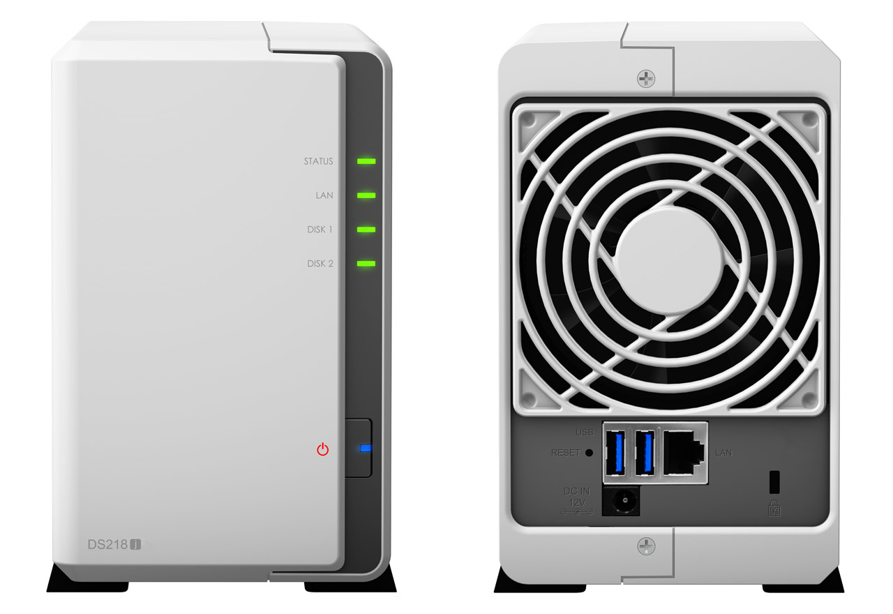 DiskStation DS218j | Synology 2ベイオールインワンNASキット | 株式