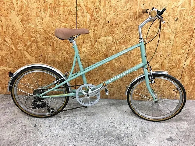 直接引取メンテナンス前提ミニベロ 自転車 ビアンキ 【直接引取