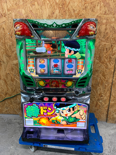 東京都 調布市にて スロット台 緑ドンE エレコ を出張買取しました