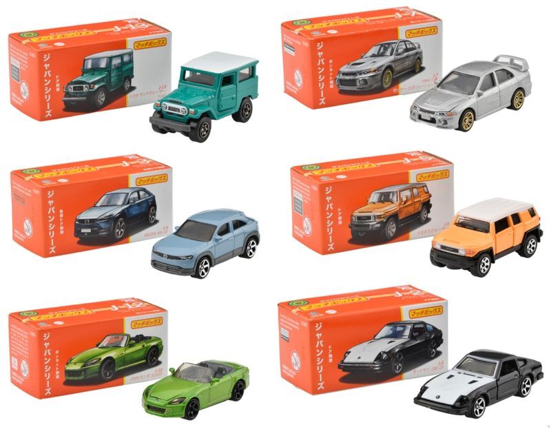 2023 MATCHBOX ジャパンシリーズ Cアソート 6種セット】トヨタ