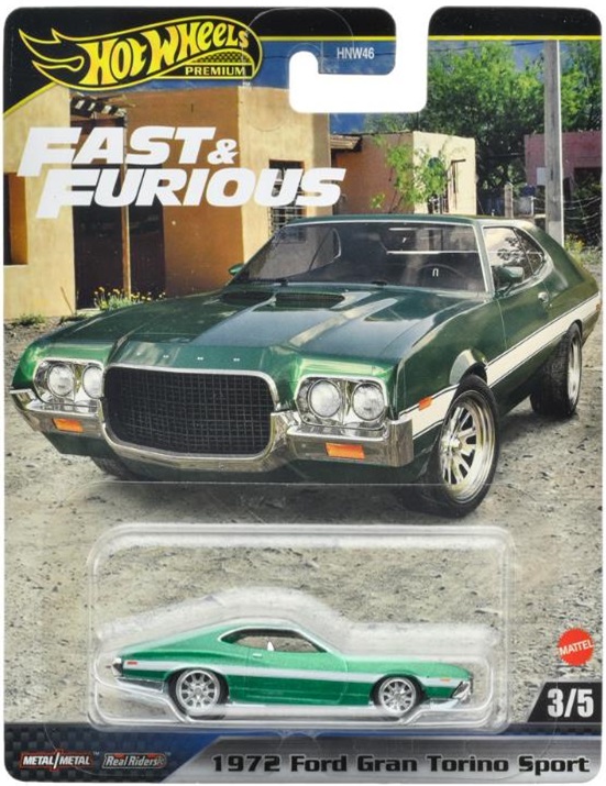 2024 HW FAST & FURIOUS (ワイルド・スピード) 【1972 フォード グラン