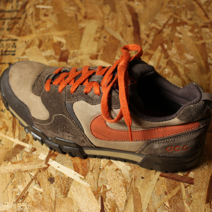 NIKE ACG PYROCLAST/パイロクラスト ブラウン×オレンジスウェード