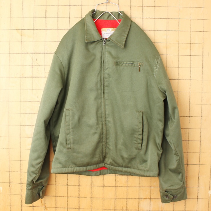 60s USA製 BIG MAC PENNEY'S ワーク ジャケット グリーン ボアライナー