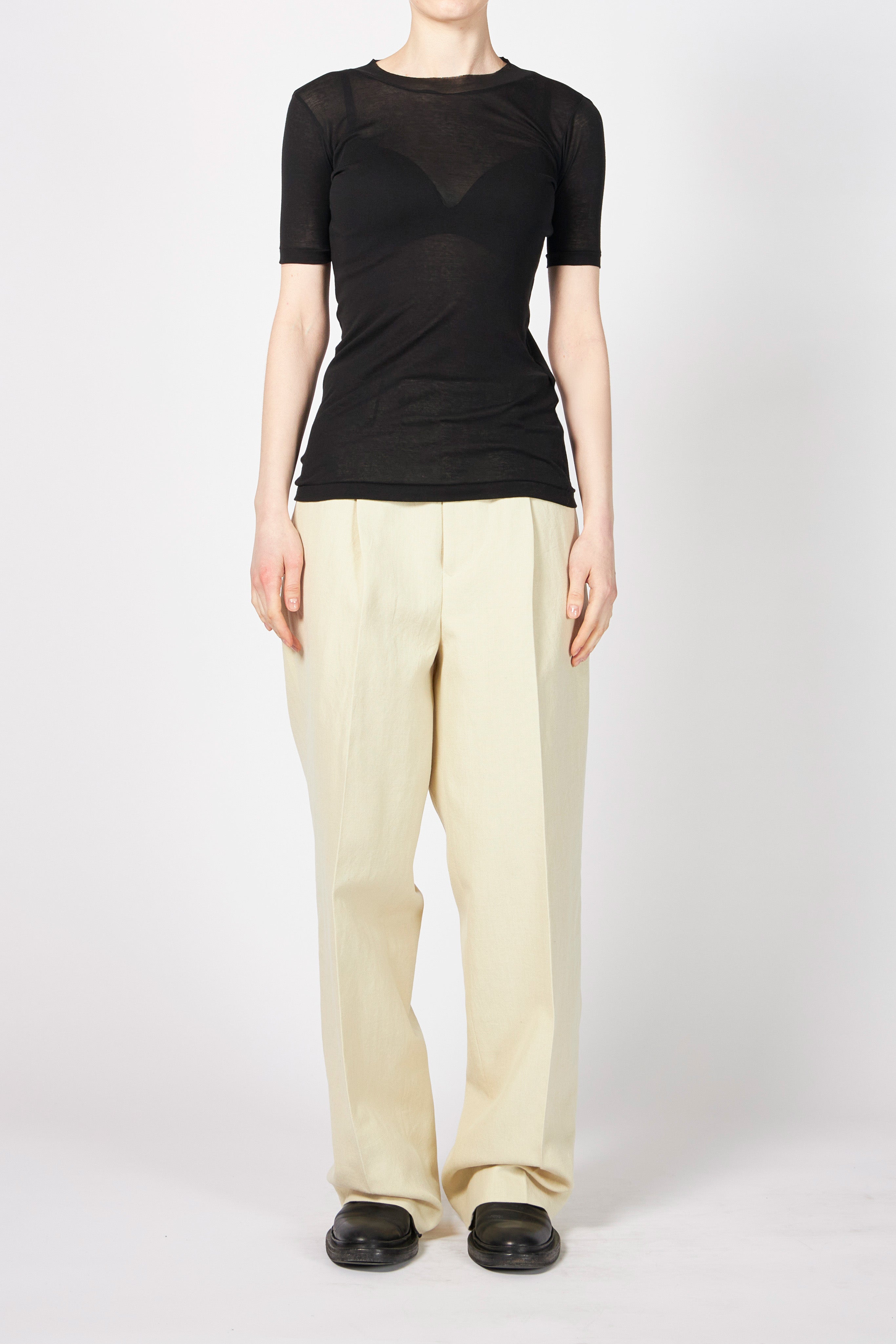 BABY SURI ALPACA SHEER KNIT P/O – ATELIERMO