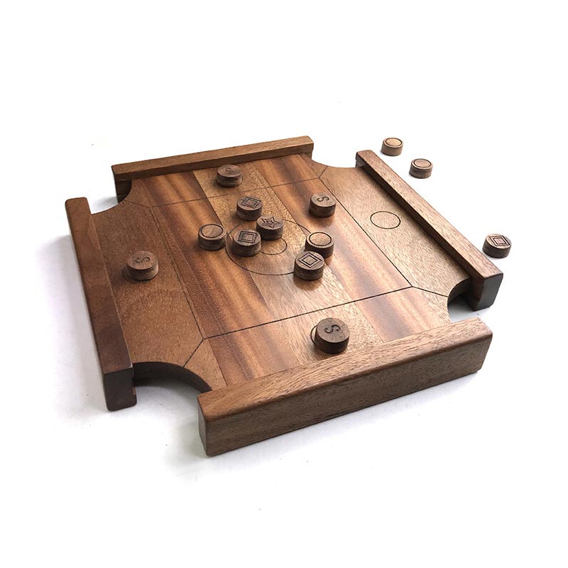 LIFE カロム ミニサイズ ボードゲーム 世界の遊び インド発祥の指で