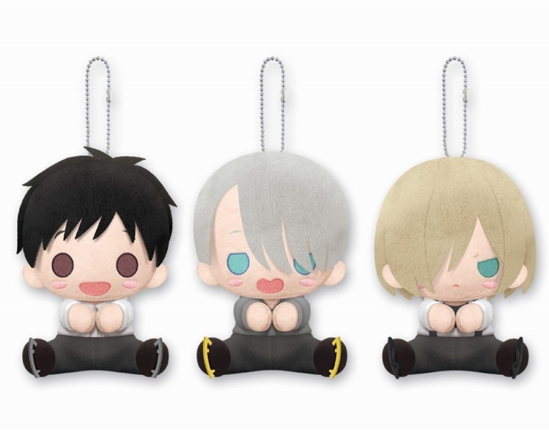 ユーリ!!! on ICE』からキュートなぬいぐるみマスコット登場！ 「ぴた
