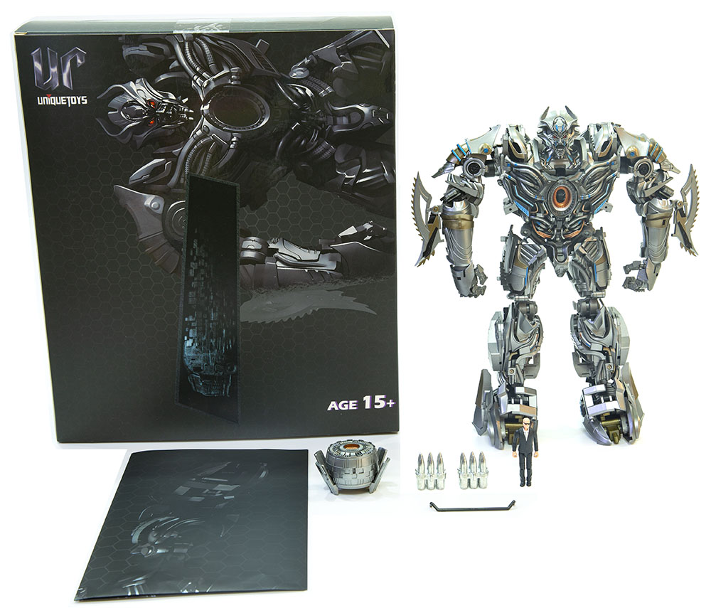 New Unique toys UT R-04 R04 Nero Galvatron Transform Action figure
