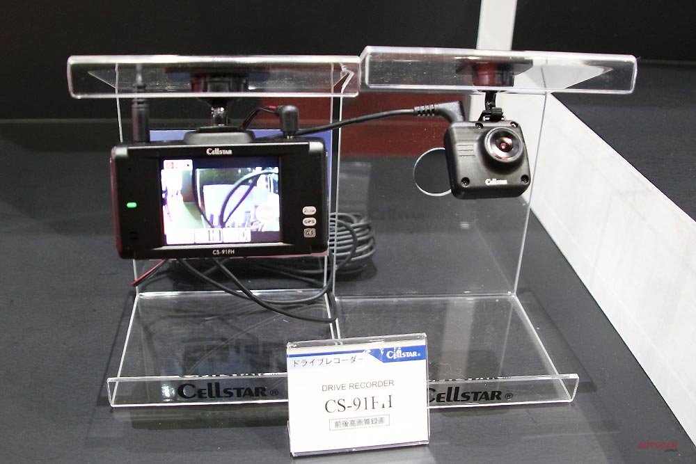 後方スモークガラス対応】セルスターの前後2カメラ式ドライブ