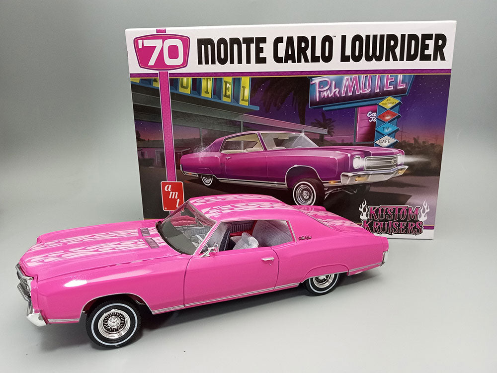 AMT 1970 Chevy Monte Carlo Lowrider 1:25 Scale Model Kit | Auto