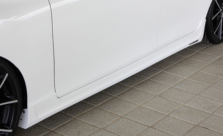 マークX130系中期用サイドステップ エクスクルーシブゼウス(Prussian