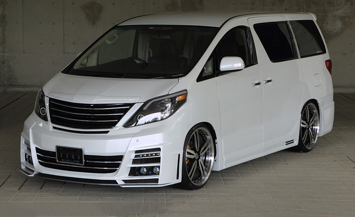 アルファード20系後期用エアロ3点セット エクスクルーシブゼウス(EXE