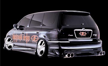 GARSON(ギャルソン) オデッセイ エアロ/RA6・RA7/RA8・RA9前期-・BLACK