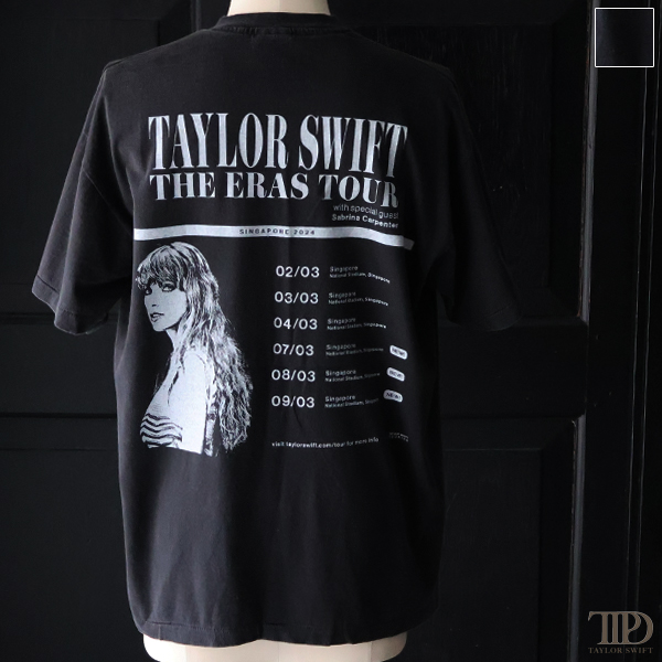 TAYLOR SWIFT THE ERAS TOUR AT SINGAPORE 2024 S/S TEE（テイラー