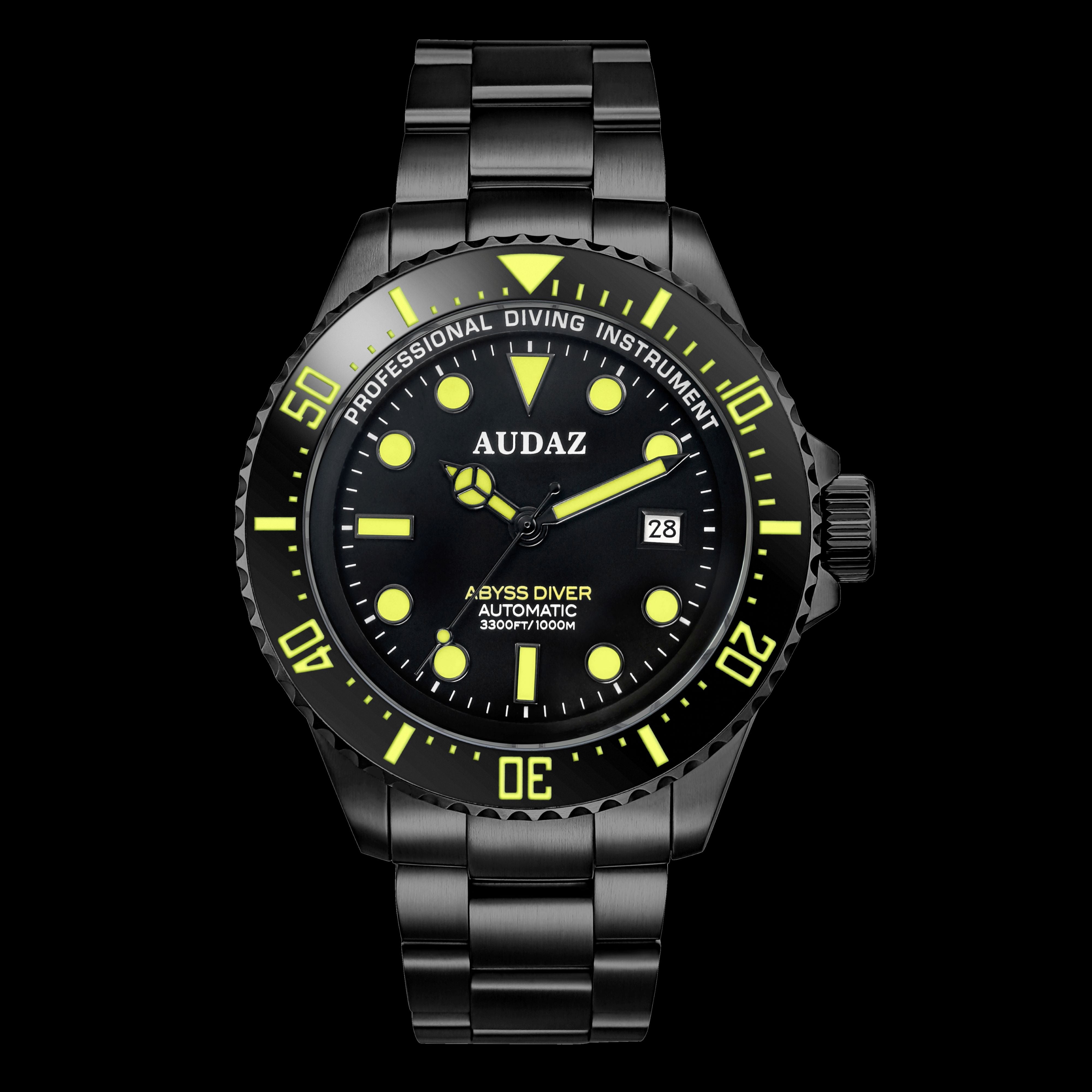 ABYSS DIVER 1000m Professional Dive Watch I Automatic I Sapphire