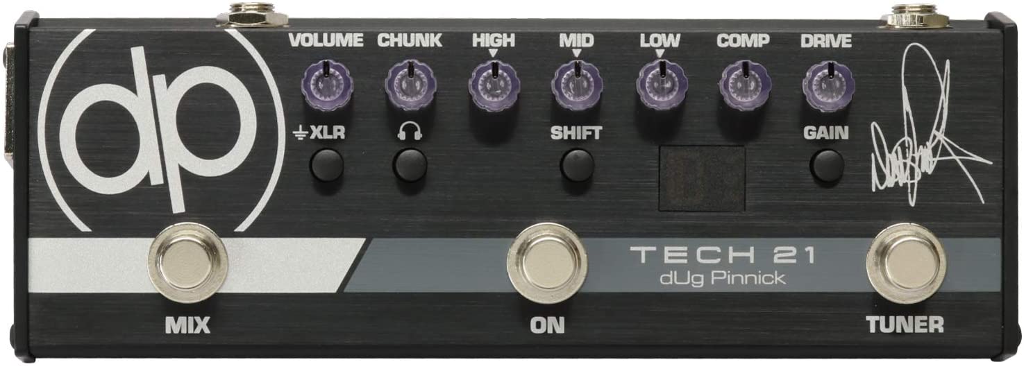 Tech 21 dUg Pinnick DP-3X Signature Pedal - Pre-Amp for Bass