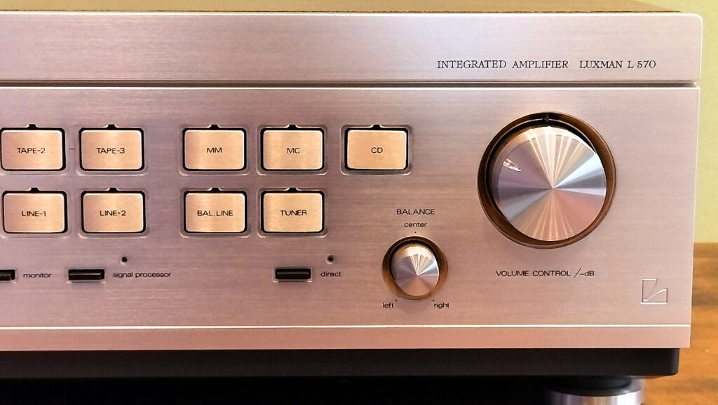 中古品】LUXMAN プリメインアンプ L-570 | オーディオ＆ホームシアター