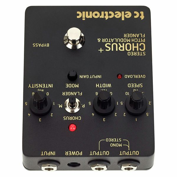 AudioPro | Tc Electronic SCF Gold Stereo Chorus Flanger Pedal