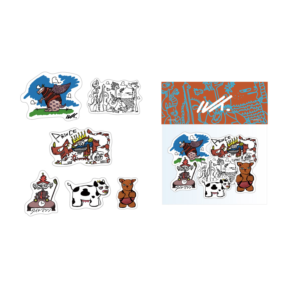 ごちゃまぜステッカーパック | ルイ | Augusta Family Club