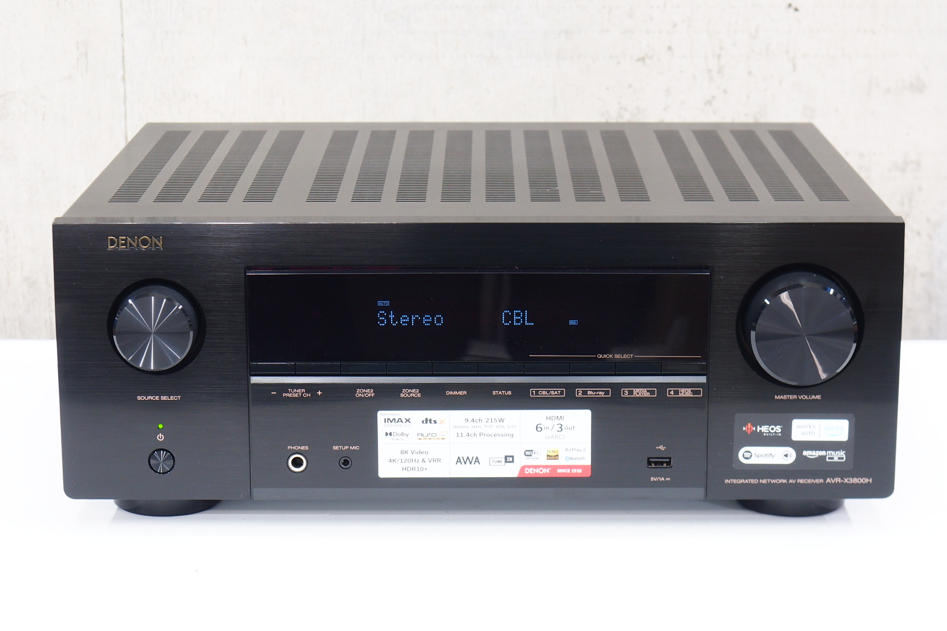 アバックWEB-SHOP / 【アウトレット】DENON AVR-X3800H【コード90