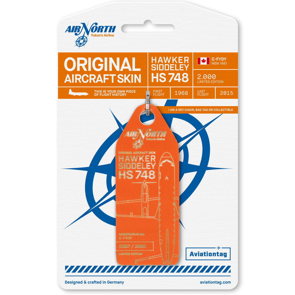 Aviationtag X Air North Limited Edition Hawker Siddeley HS748