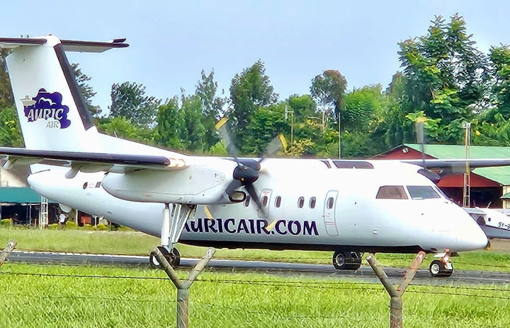 天草エアラインの初代みぞか号、タンザニアで活躍中