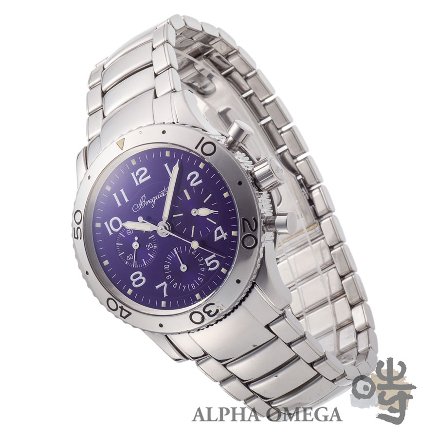 ブレゲ タイプ20 アエロナバル ブルー [3807ST/J2/SW9] 日本限定 1000